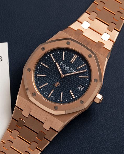 audemars piguet royal oak jumbo rose gold|audemars piguet used royal oak.